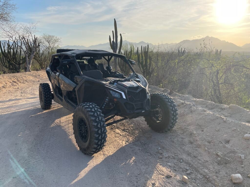 VIP Off-Road Experiences in Cabo.Ride in a 2025 Can-Am Maverick X3 Turbo RR with a pro Baja racer. Take the Wheel Baja offers exclusive private off-road tours in Los Cabos — from desert trails to hidden beaches and Flora Farms.