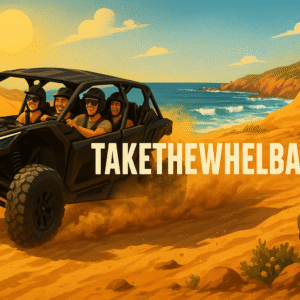 Tour Highlights ✅ Ride in a 2025 Can-Am Maverick X3 Turbo RR – Premium off-road machine for an unforgettable experience ✅ Private guided tour for 1–3 guests – Personalized attention and custom pace ✅ Explore 3 breathtaking beaches – Shipwreck Beach, Surf Lookout, and La Fortuna ✅ Conquer 3 types of terrain – Paved road, rugged Baja 1000 trail, and scenic coastal dirt roads ✅ Stop for drinks and ocean views – Enjoy a refreshing break with panoramic views ✅ Start & end at Flora Farms – Dinner reservation available after your ride (dinner not included) ✅ Perfect for couples, photographers, and thrill-seekers – A luxury ride with wild Baja flair