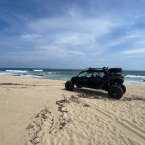 "Hidden beach stop on a private Cabo side-by-side tour"