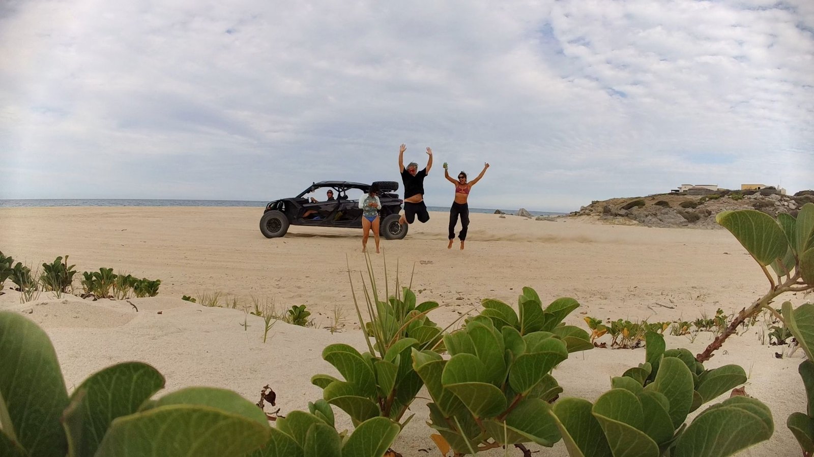 Private Baja off-road beach route for East Cape tour