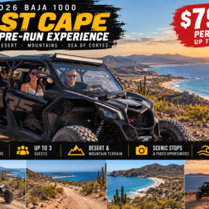 Baja 1000 East Cape Tour in a Can-Am Maverick X3 on the Baja California Sur coast